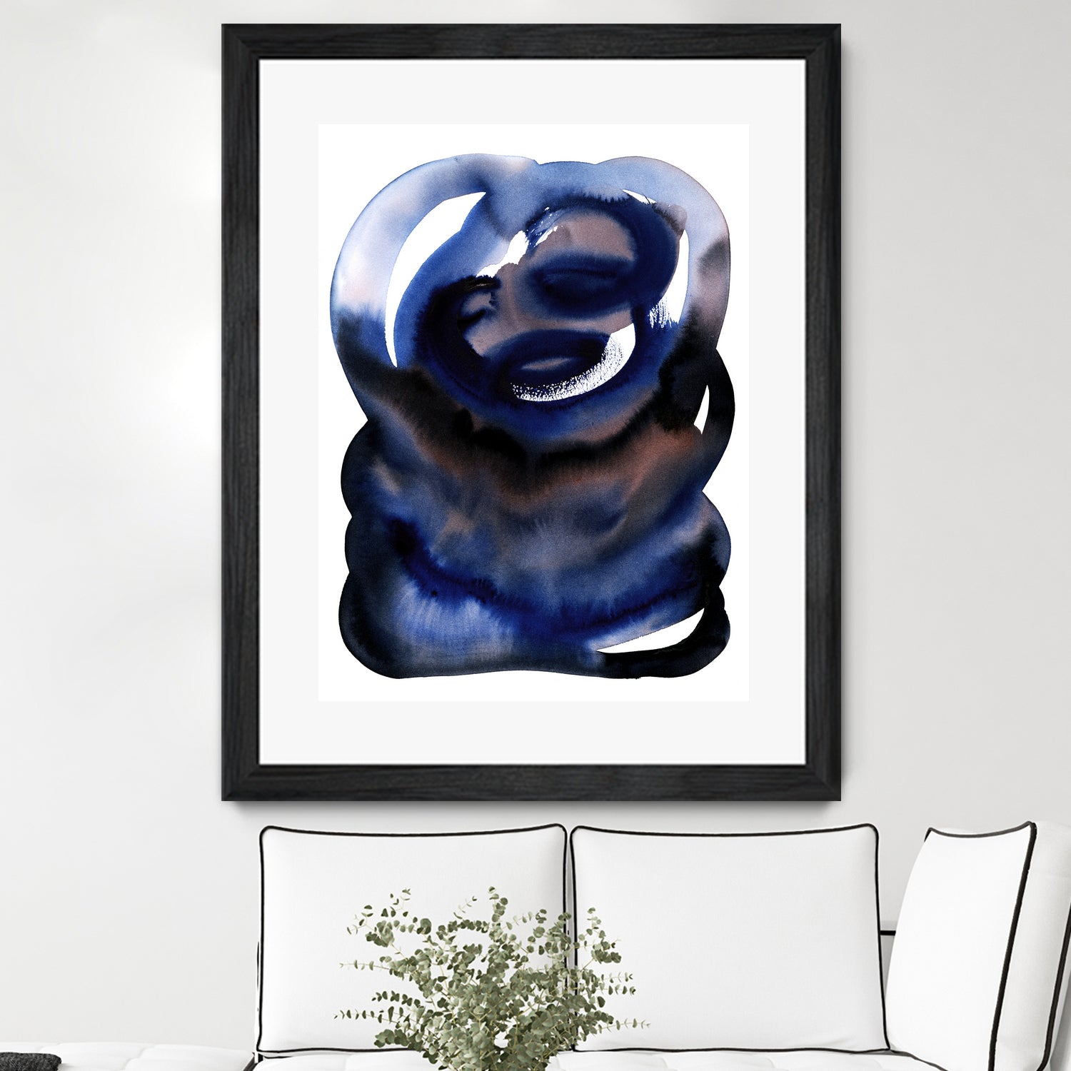 Brln Blue by Djaheda on GIANT ART - abstract abstract