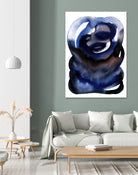 Brln Blue by Djaheda on GIANT ART - abstract abstract