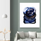 Brln Blue by Djaheda on GIANT ART - abstract abstract