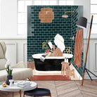 Bathroom Babe by Ivy Green Illustrations on GIANT ART - home illustration home