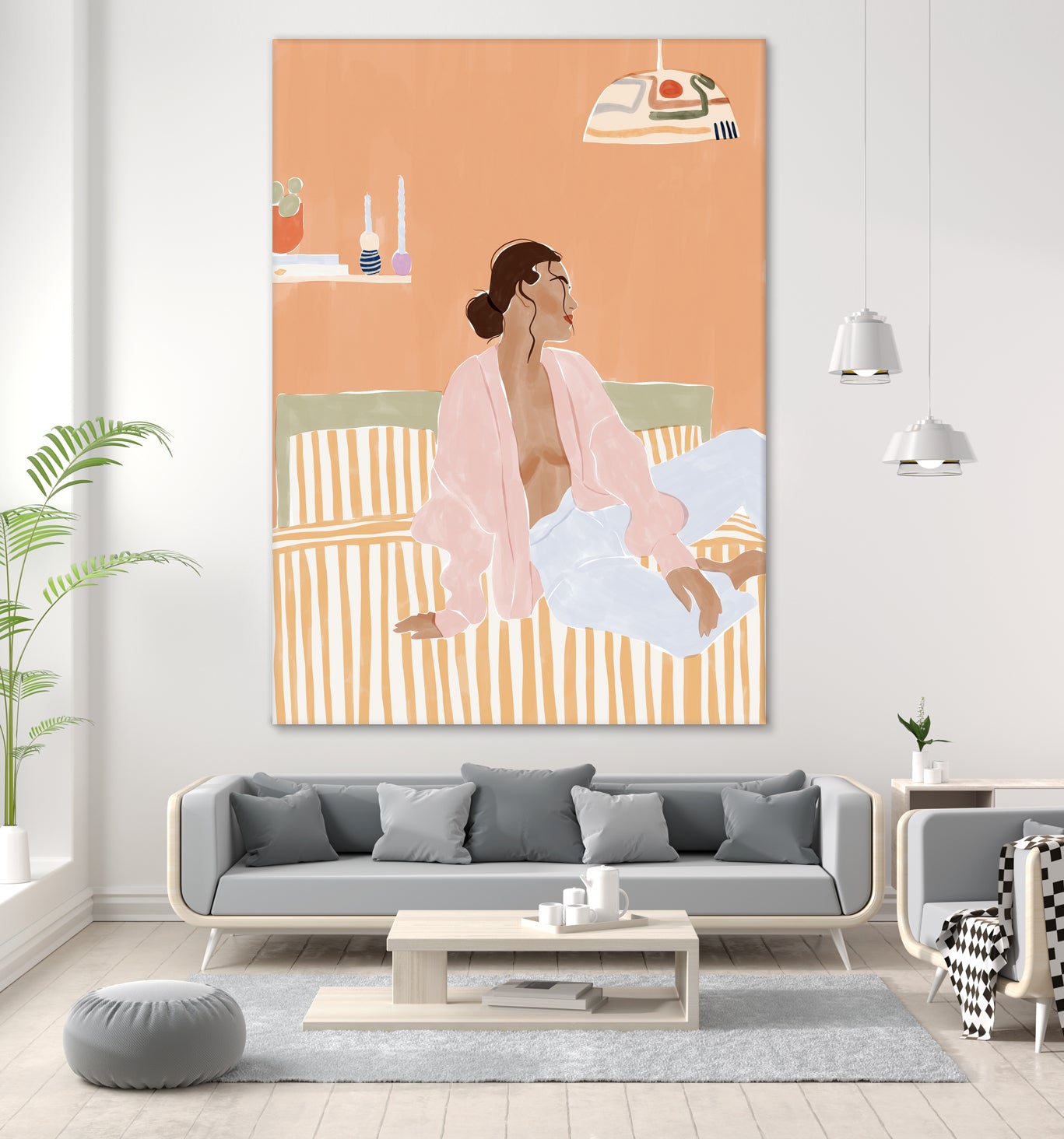Just Let Me Chill by Ivy on GIANT ART - illustration bed