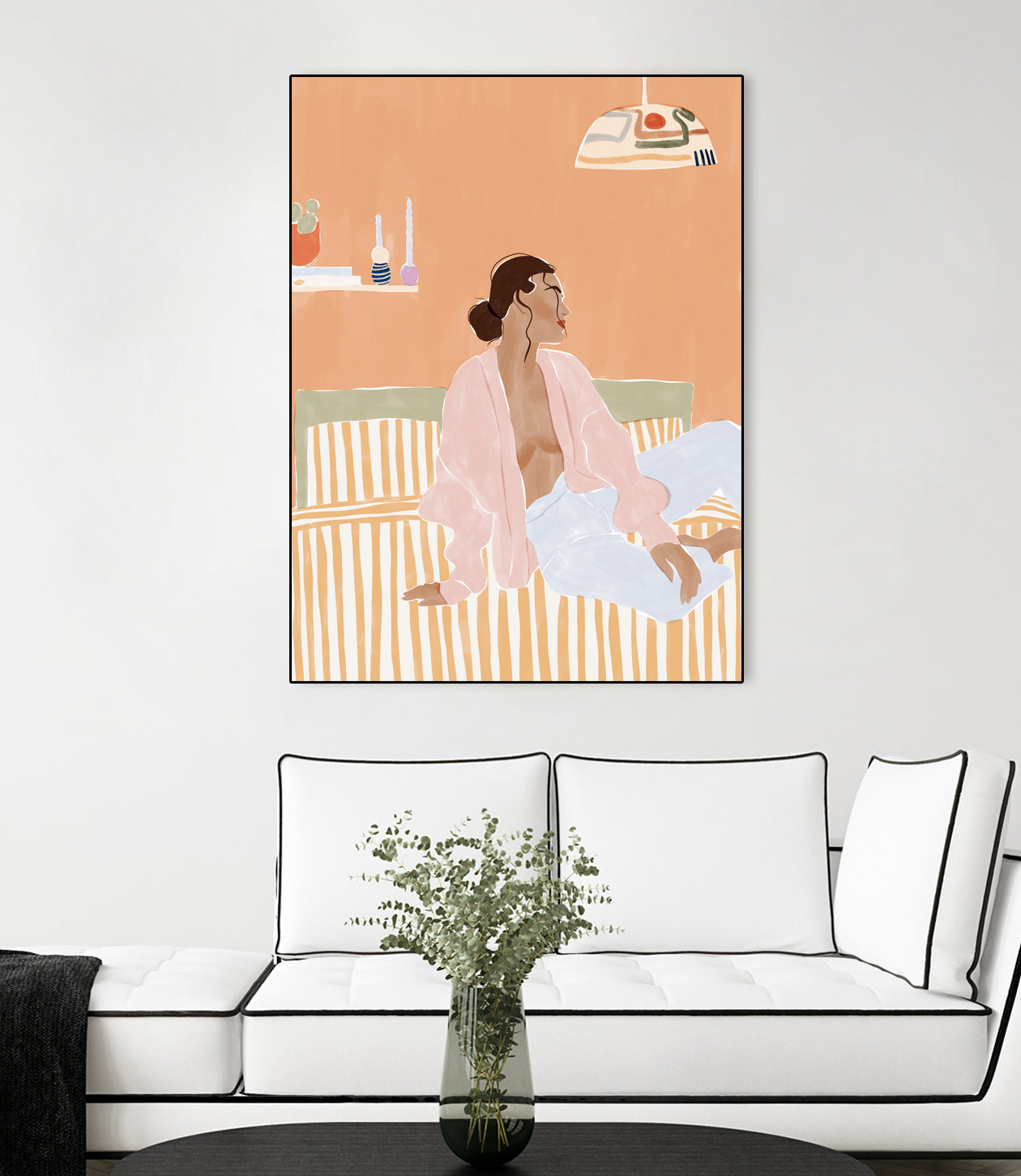 Just Let Me Chill by Ivy on GIANT ART - illustration bed