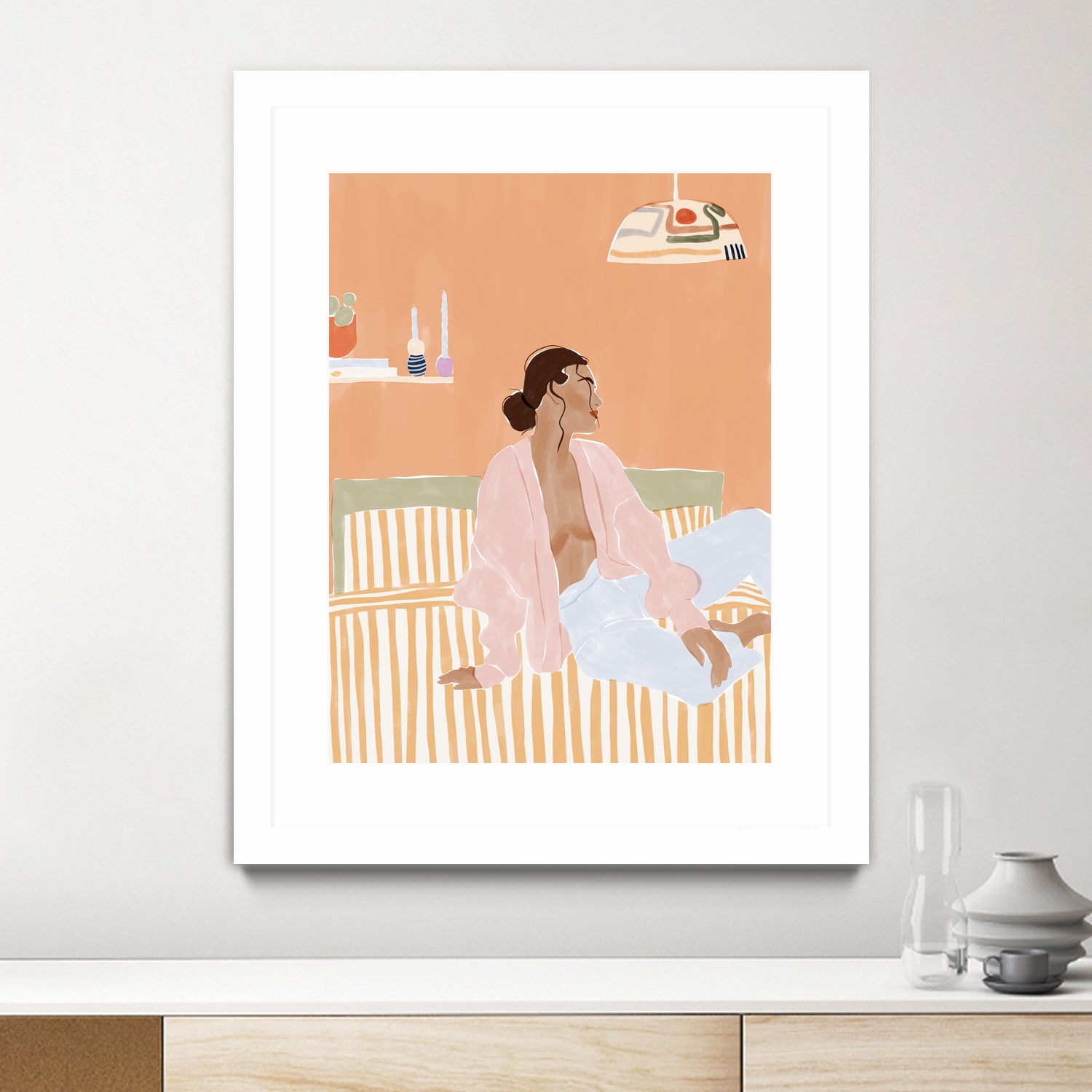 Just Let Me Chill by Ivy on GIANT ART - illustration bed