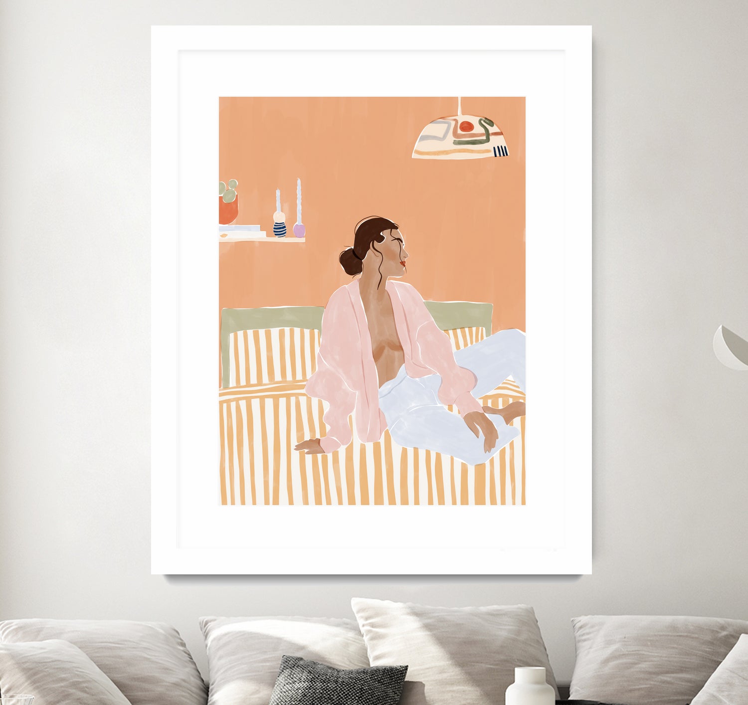 Just Let Me Chill by Ivy on GIANT ART - illustration bed