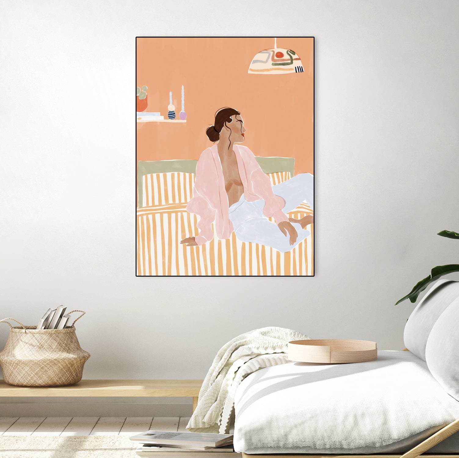 Just Let Me Chill by Ivy on GIANT ART - illustration bed