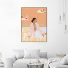 Just Let Me Chill by Ivy on GIANT ART - illustration bed