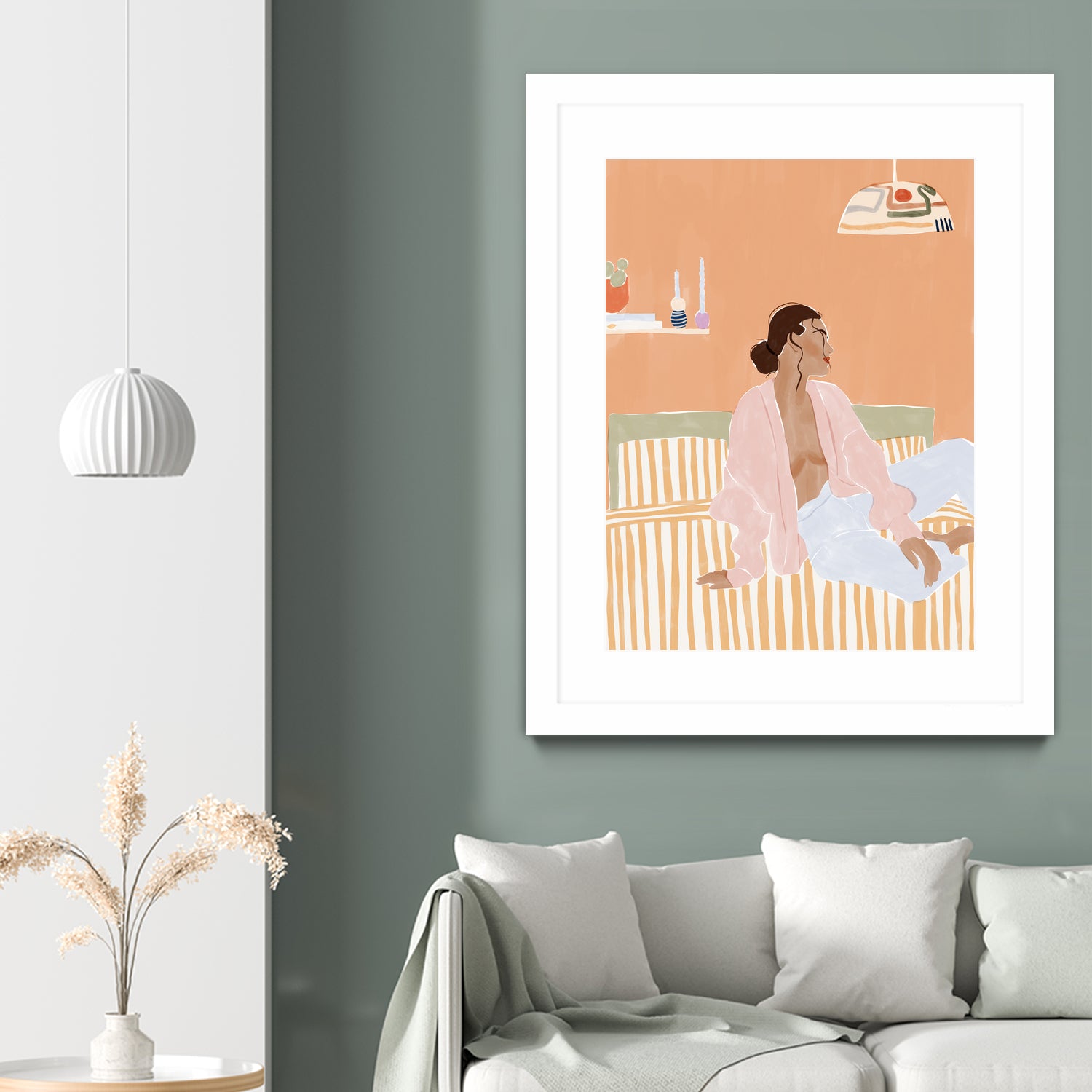 Just Let Me Chill by Ivy on GIANT ART - illustration bed