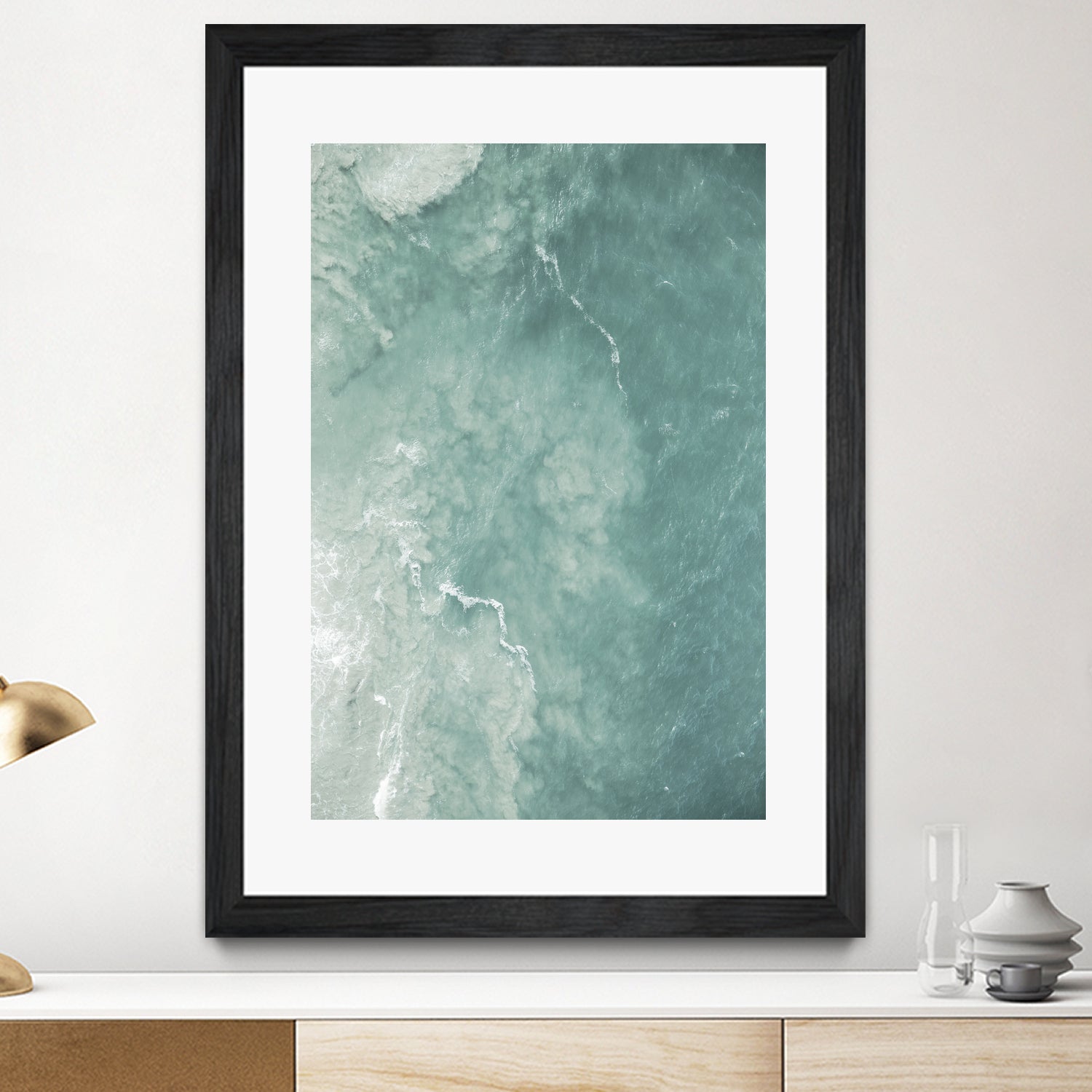 Ocean's Whisper by Shot by Clint on GIANT ART - landscape aerial ocean view