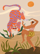 Dance With Me by Arty Guava on GIANT ART - illustration color