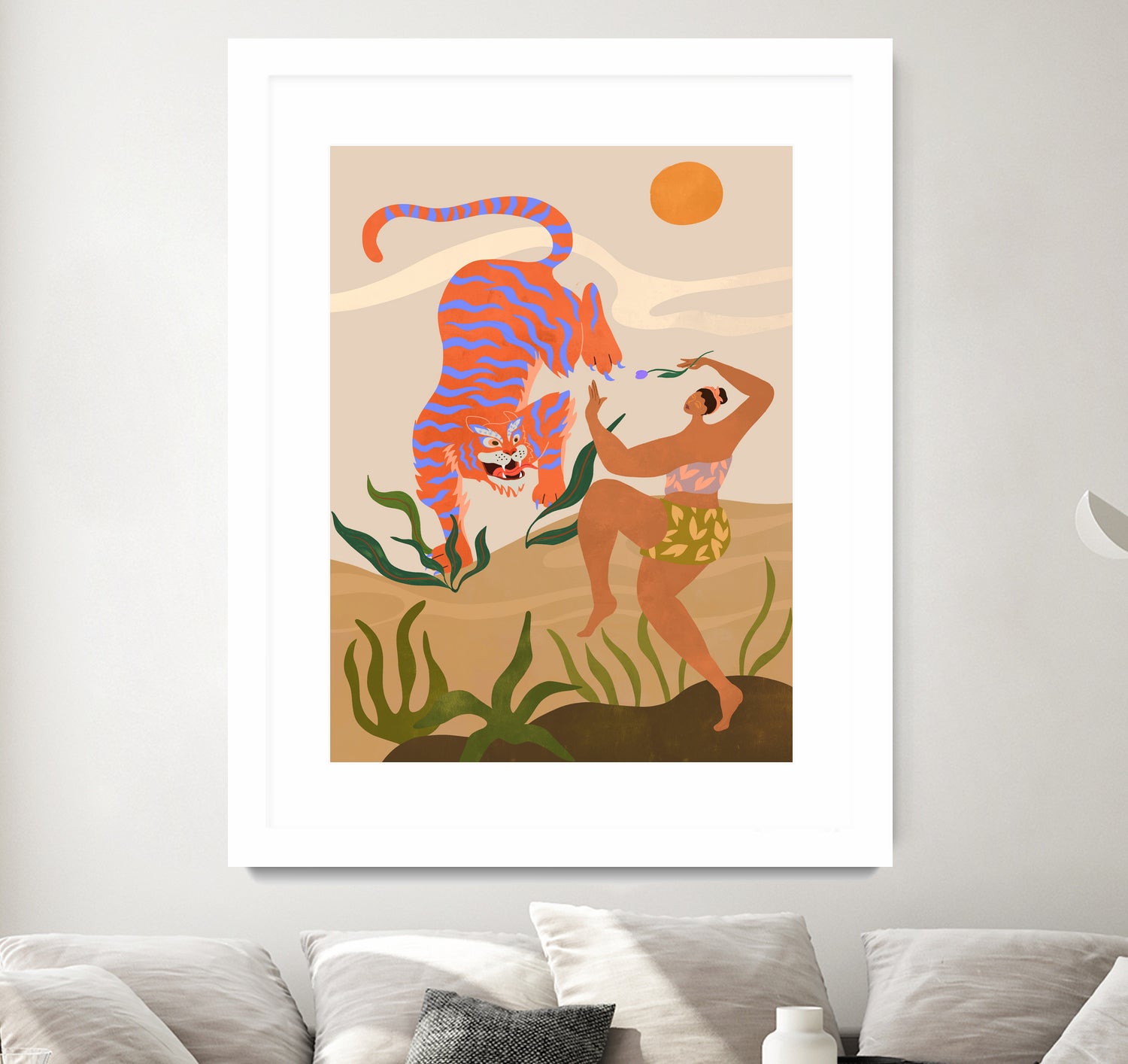 Dance With Me by Arty Guava on GIANT ART - illustration color