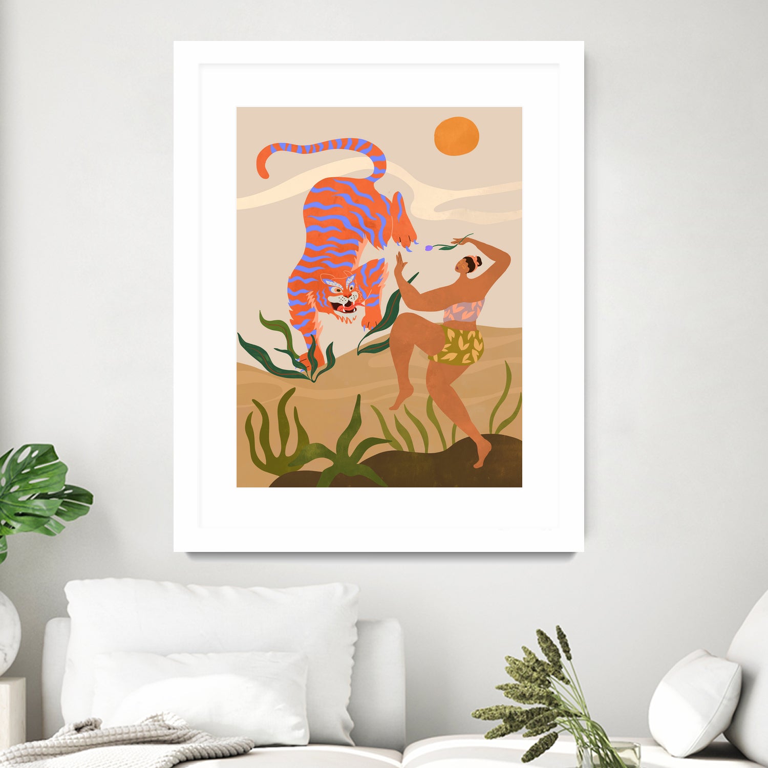 Dance With Me by Arty Guava on GIANT ART - illustration color