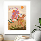 Dance With Me by Arty Guava on GIANT ART - illustration color