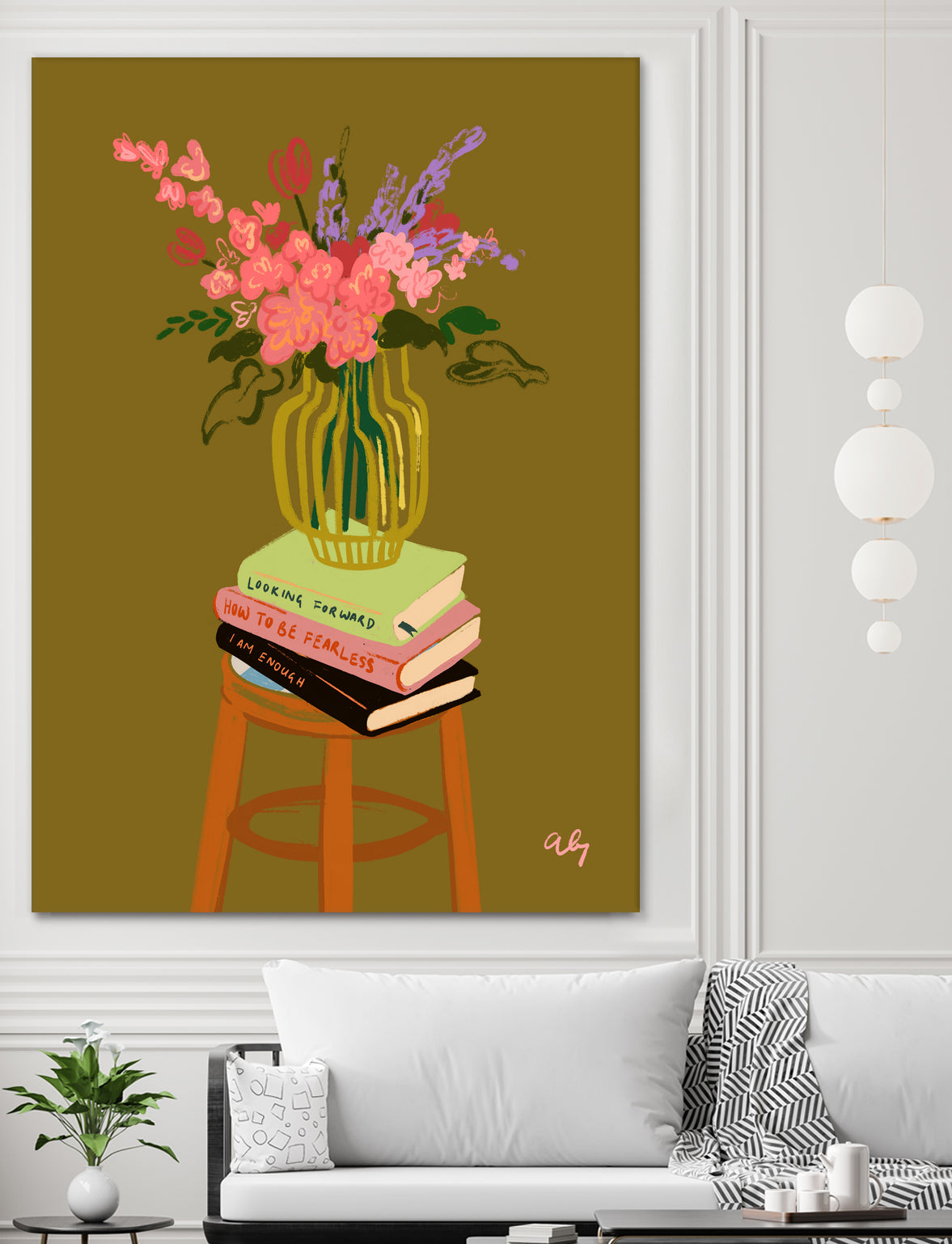 Floral Vase by Arty on GIANT ART - flowers and plants flower