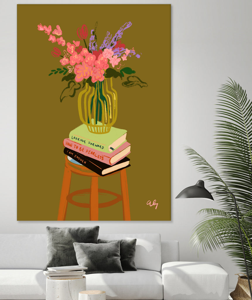 Floral Vase by Arty on GIANT ART - flowers and plants flower