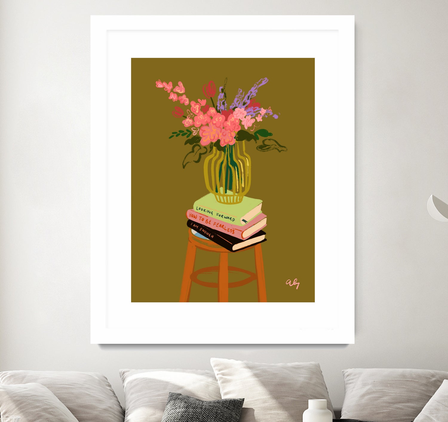 Floral Vase by Arty on GIANT ART - flowers and plants flower