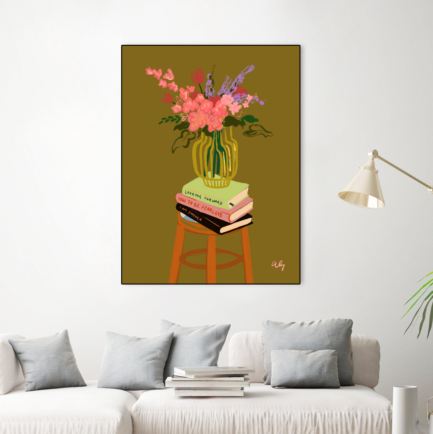 Floral Vase by Arty on GIANT ART - flowers and plants flower