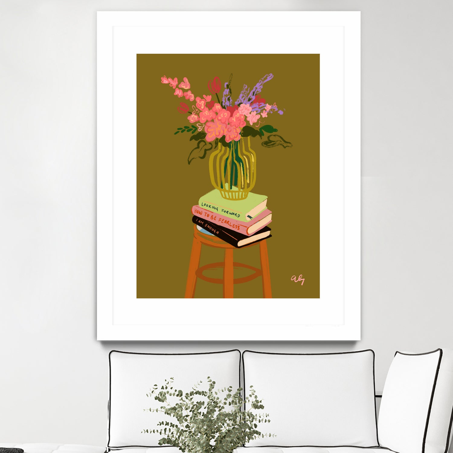 Floral Vase by Arty on GIANT ART - flowers and plants flower