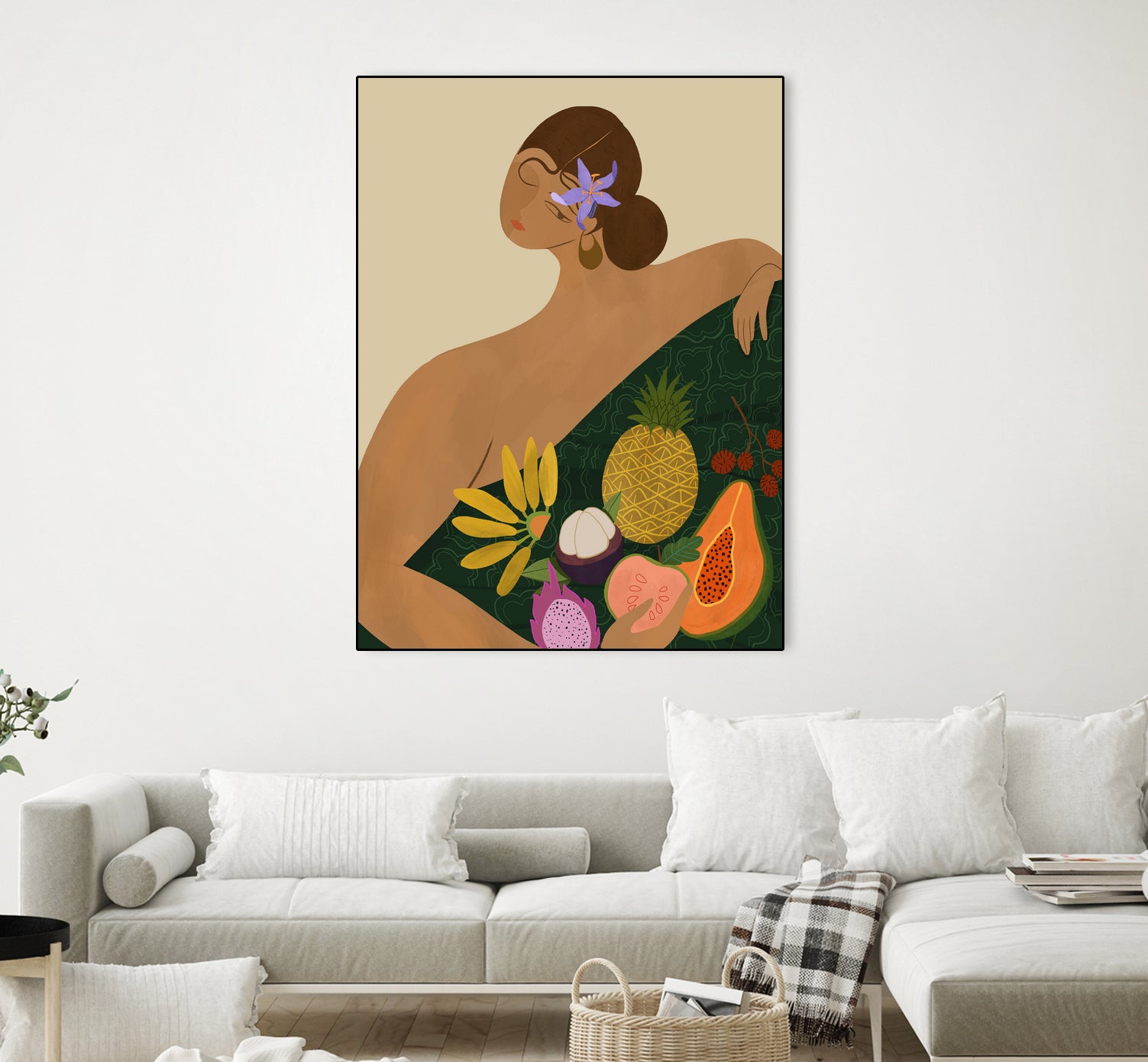 Fruit Seller by Arty on GIANT ART - figurative fruit