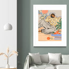 Lazydays by Arty on GIANT ART - orange figurative