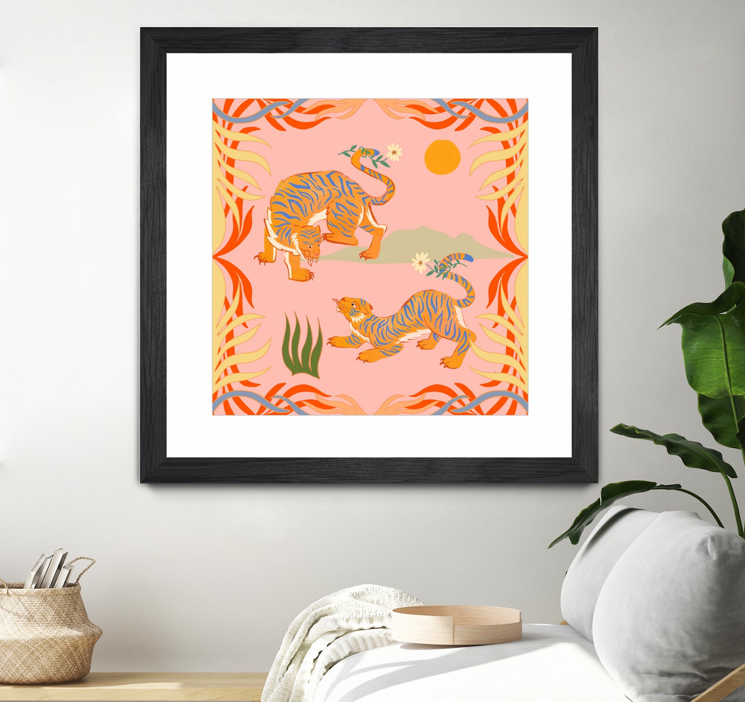 Rawring Playmates by Arty Guava on GIANT ART - illustration animal