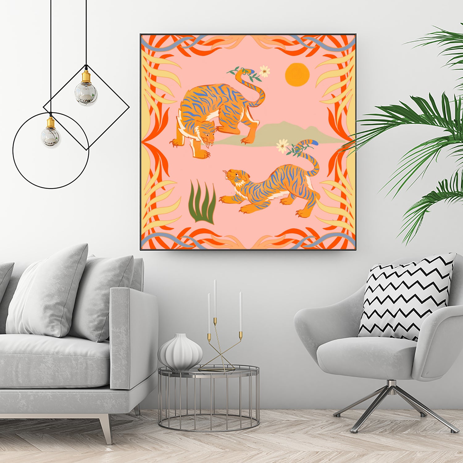 Rawring Playmates by Arty Guava on GIANT ART - illustration animal