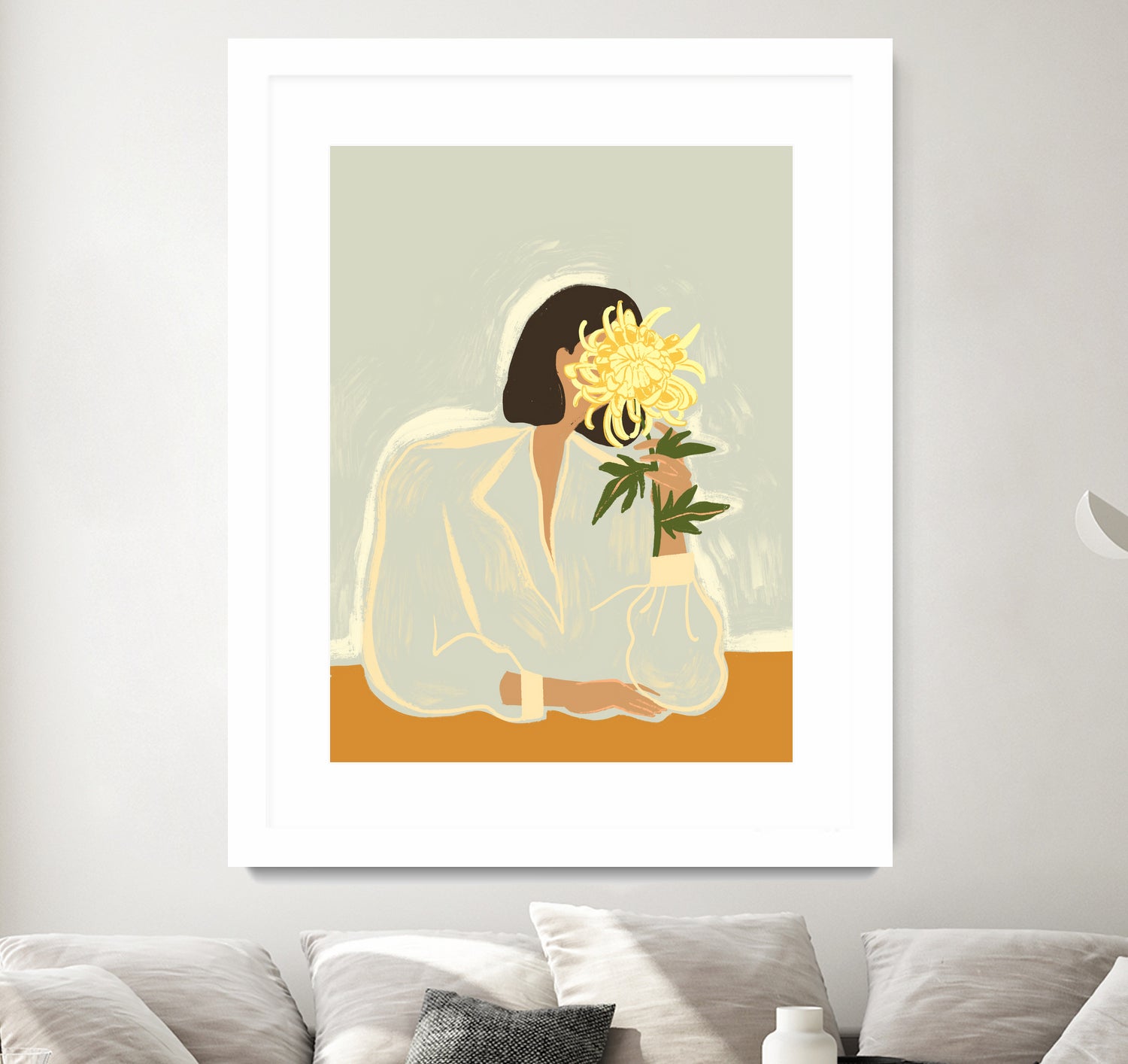 Thecrysanthemum by Arty on GIANT ART - figurative person