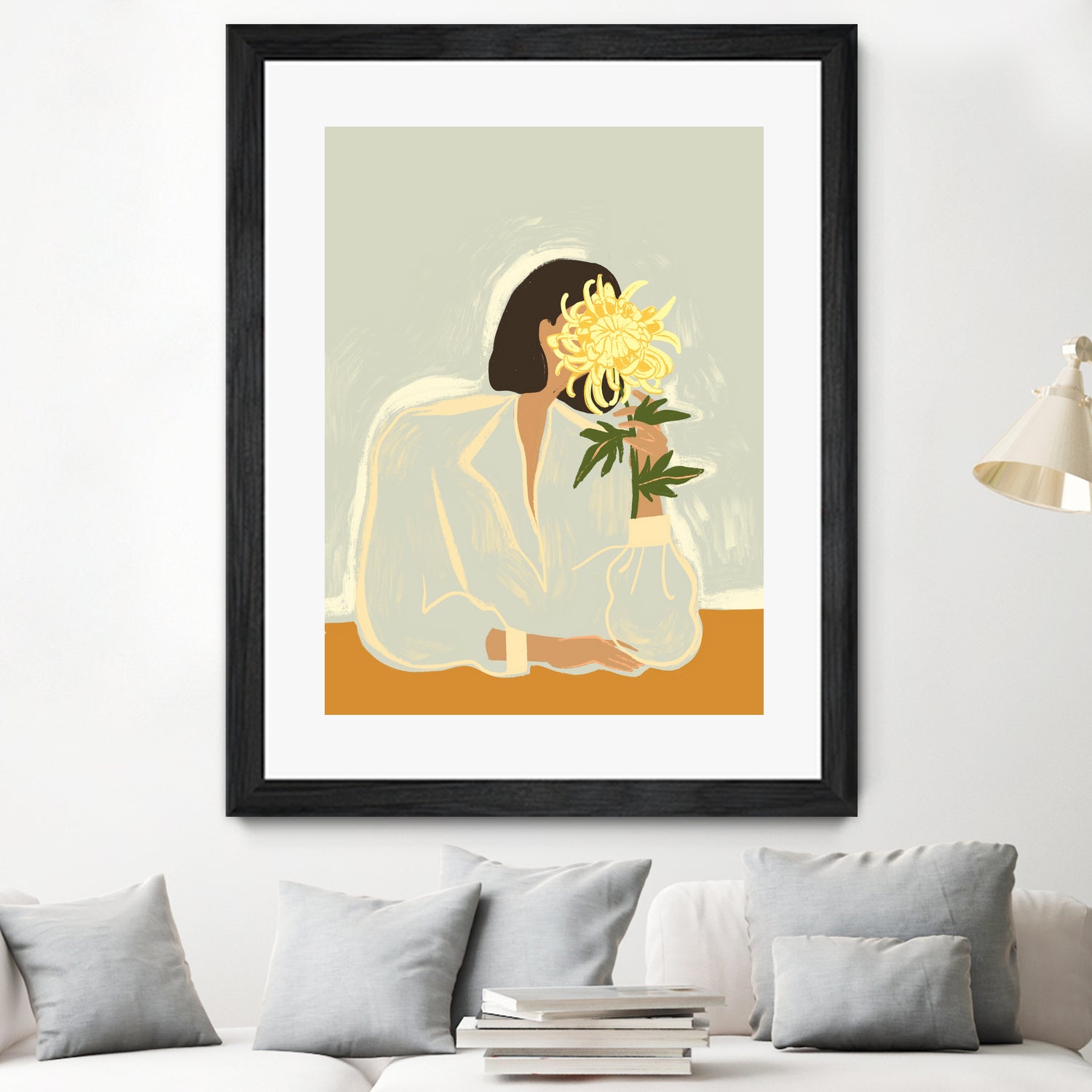 Thecrysanthemum by Arty on GIANT ART - figurative person