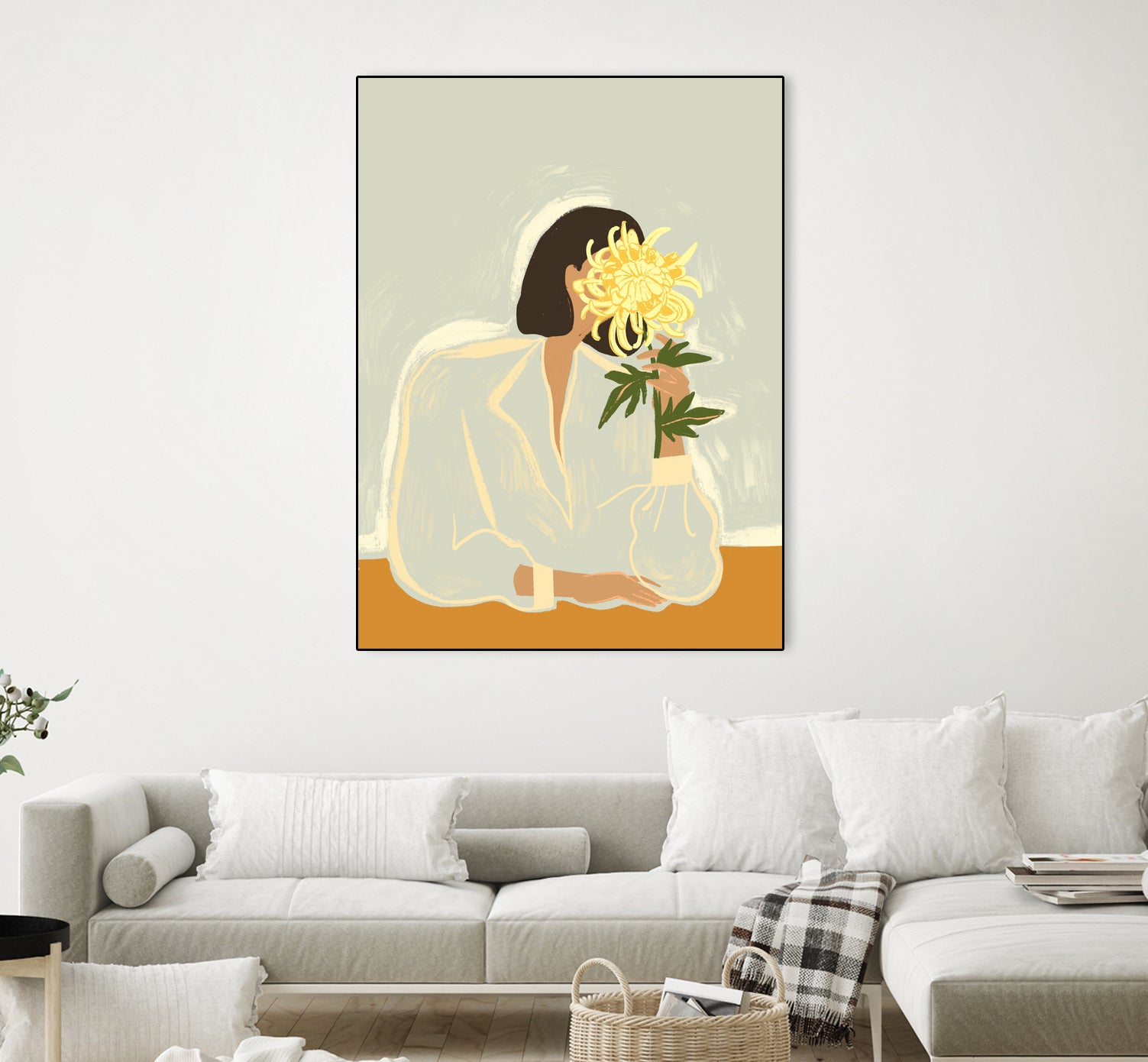 Thecrysanthemum by Arty on GIANT ART - figurative person