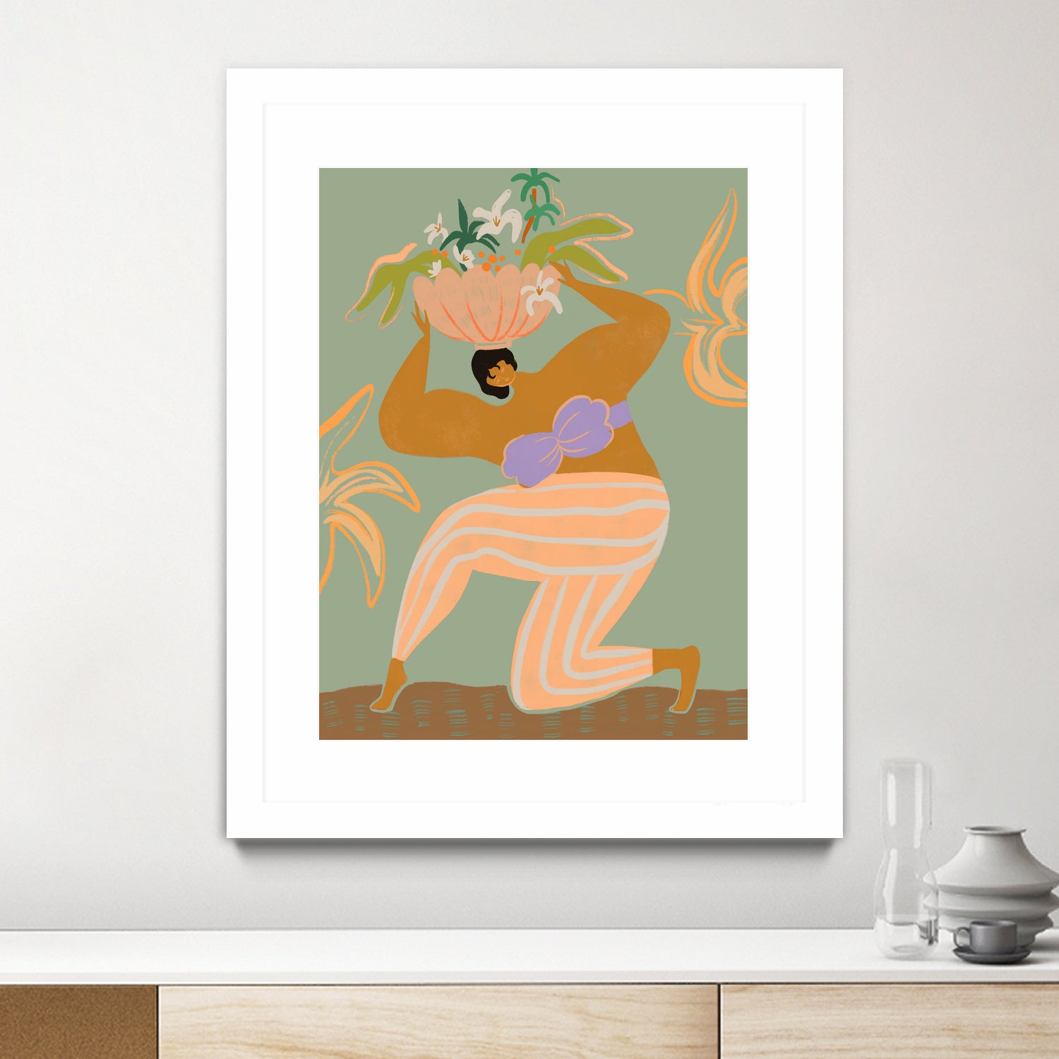 The Weight Of The World by Arty on GIANT ART - illustration figurative