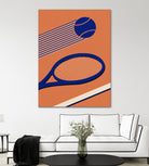 Tennis 80s by Rosi on GIANT ART - illustration tennis