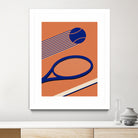 Tennis 80s by Rosi on GIANT ART - illustration tennis