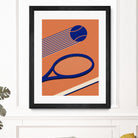 Tennis 80s by Rosi on GIANT ART - illustration tennis