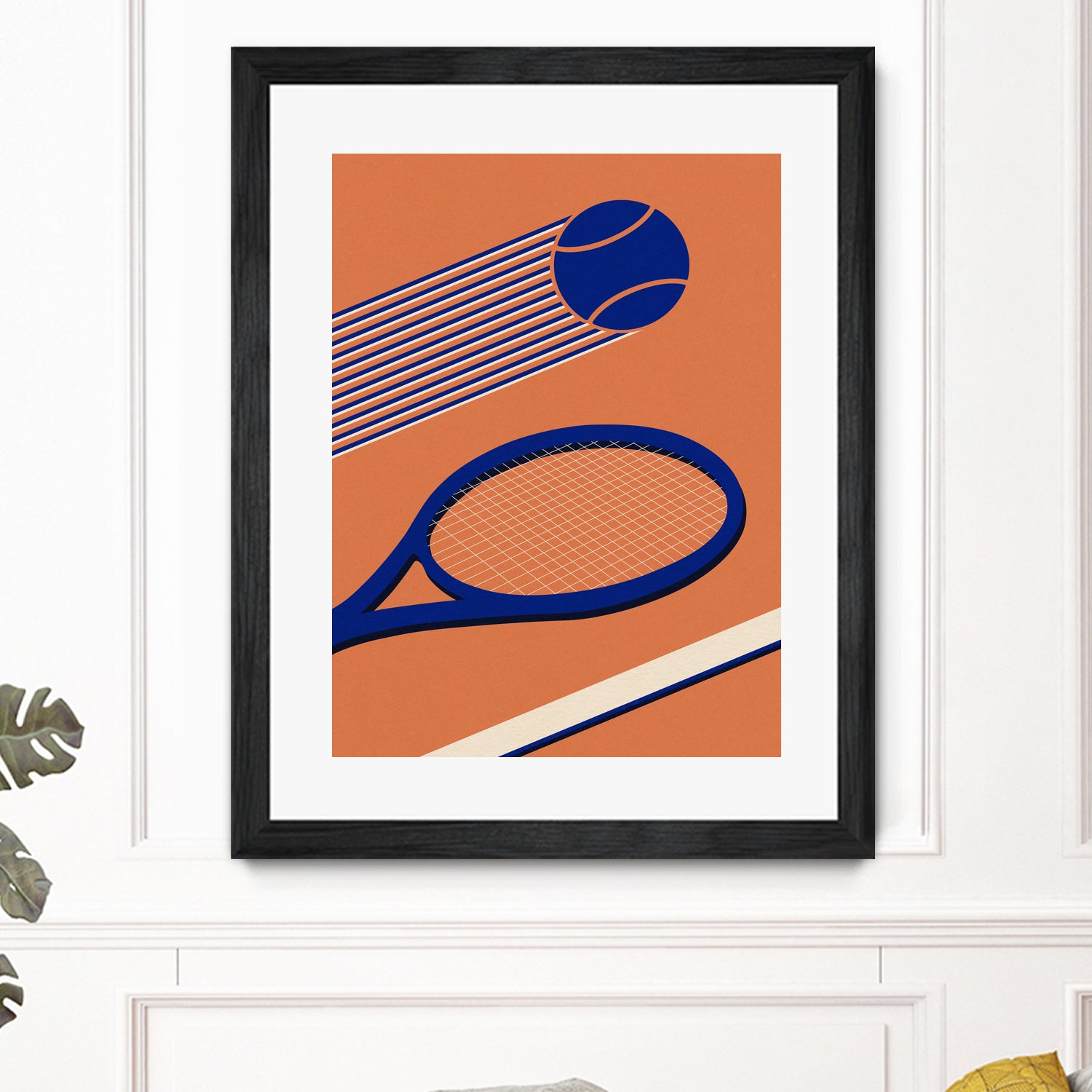 Tennis 80s by Rosi on GIANT ART - illustration tennis
