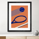 Tennis 80s by Rosi on GIANT ART - illustration tennis