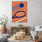 Tennis 80s by Rosi on GIANT ART - illustration tennis