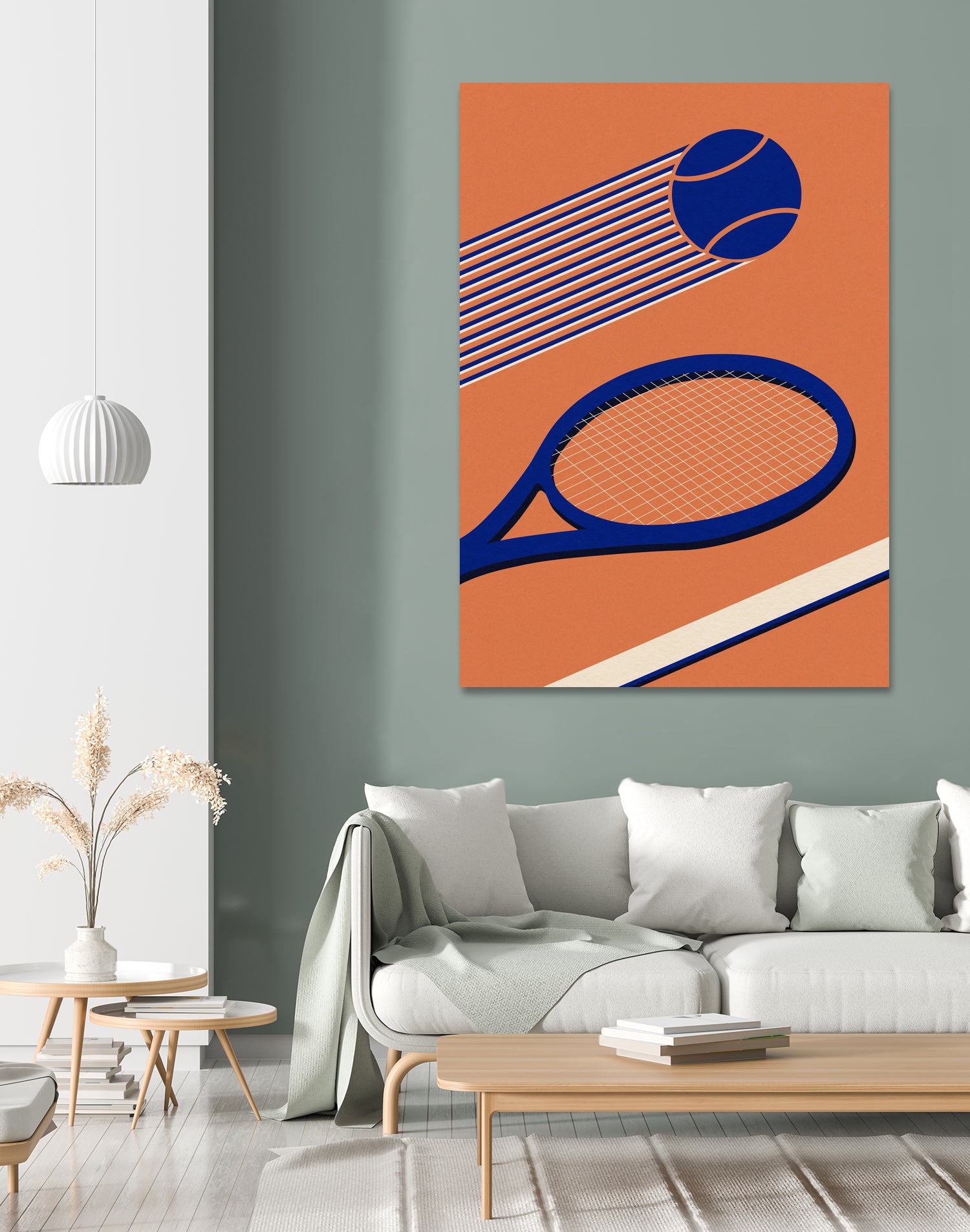 Tennis 80s by Rosi on GIANT ART - illustration tennis