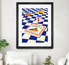 The Italian Menu by Rosi on GIANT ART - illustration pizza