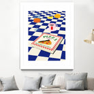 The Italian Menu by Rosi on GIANT ART - illustration pizza