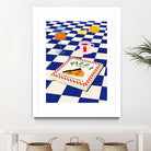 The Italian Menu by Rosi on GIANT ART - illustration pizza