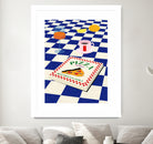 The Italian Menu by Rosi on GIANT ART - illustration pizza