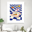 The Italian Menu by Rosi on GIANT ART - illustration pizza