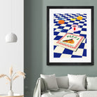 The Italian Menu by Rosi on GIANT ART - illustration pizza