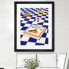 The Italian Menu by Rosi on GIANT ART - illustration pizza