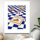 The Italian Menu by Rosi on GIANT ART - illustration pizza