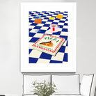 The Italian Menu by Rosi on GIANT ART - illustration pizza