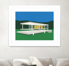 Ludwig Mies Van Der Rohe Farnsworth House by Rosi on GIANT ART - illustration rosi feist