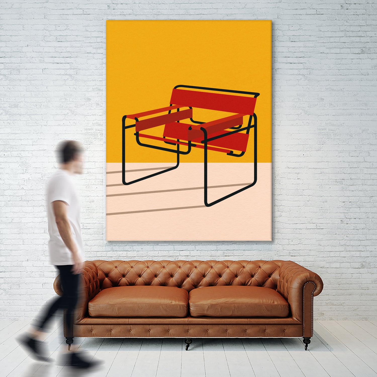 Wassily Chair Marcel Breuer by Rosi on GIANT ART - illustration chair