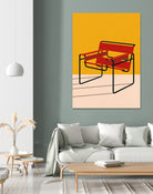 Wassily Chair Marcel Breuer by Rosi on GIANT ART - illustration chair