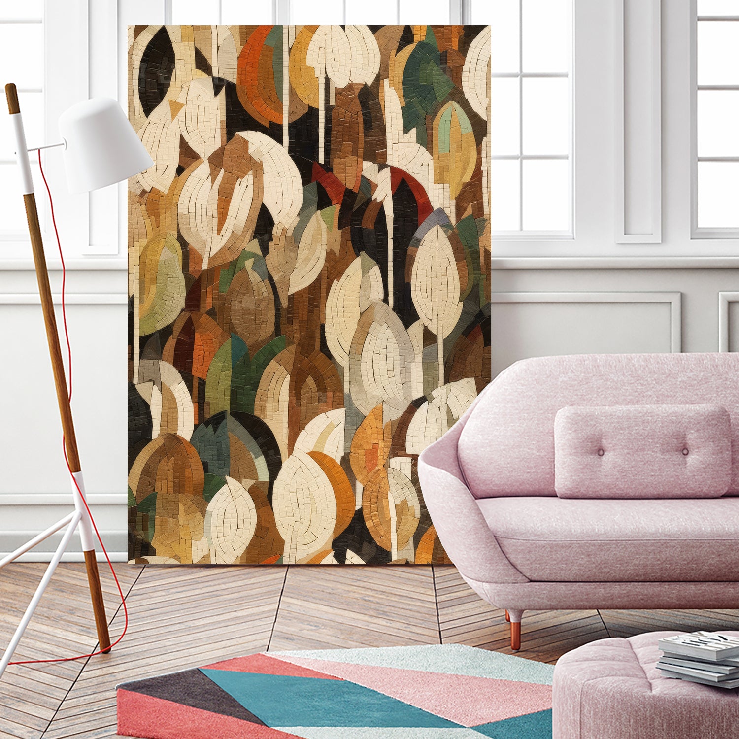 Mosaic Leafs by Treechild on GIANT ART - illustration mosaic