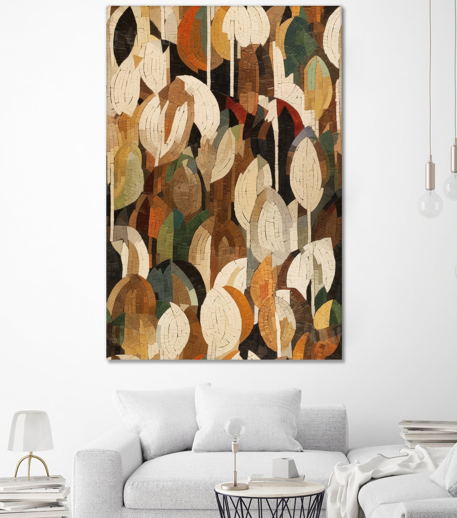 Mosaic Leafs by Treechild on GIANT ART - illustration mosaic